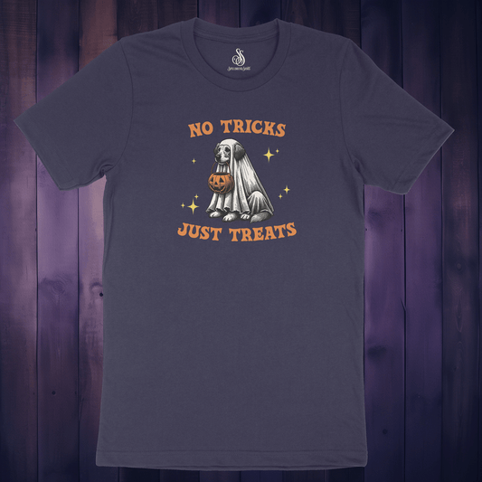 No Tricks Just Treats Shirt - Australian Shepherd