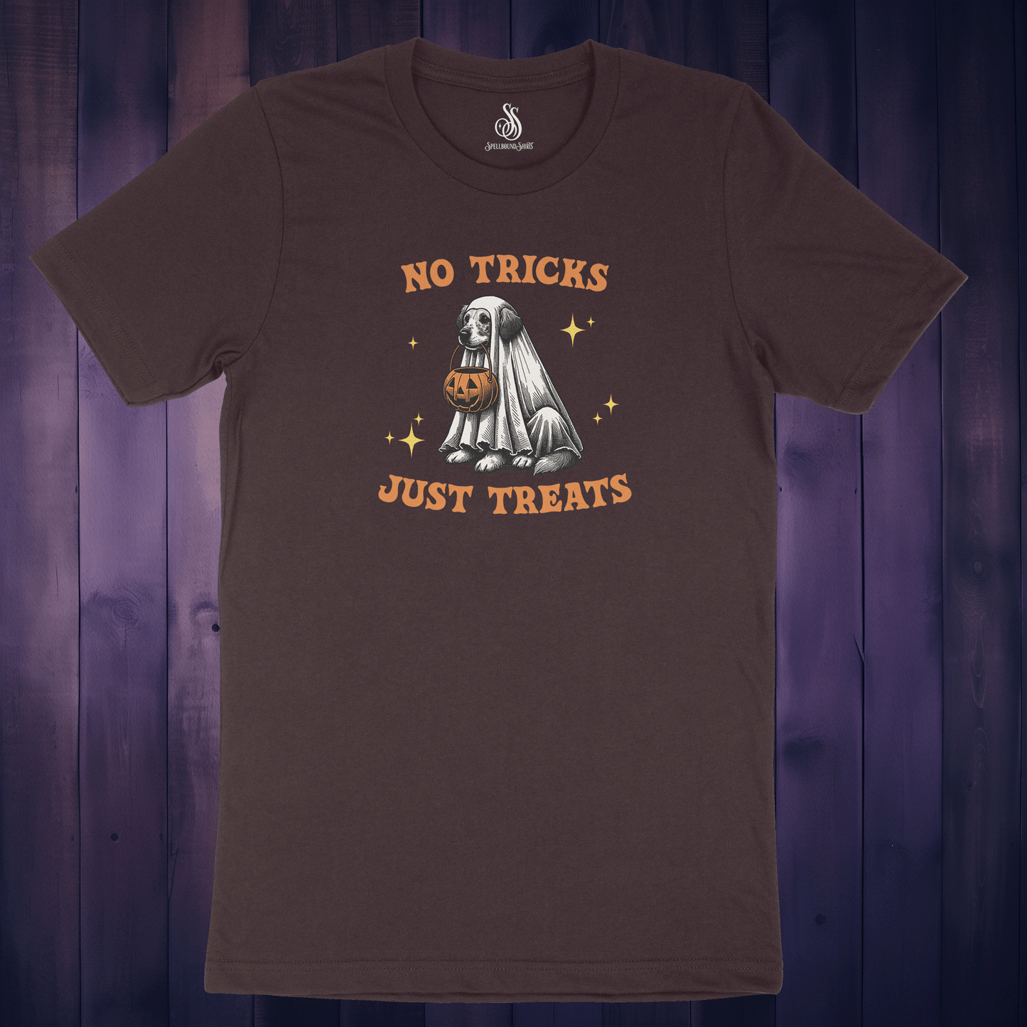 No Tricks Just Treats Shirt - Australian Shepherd